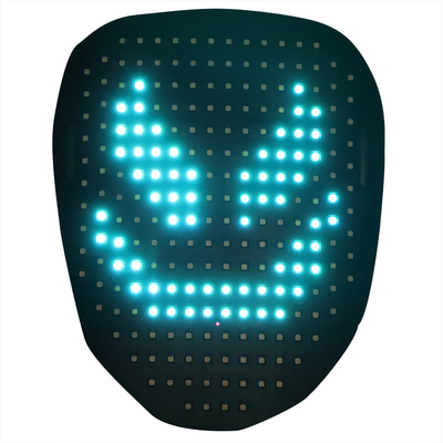 Visage adulte de contrôle de geste de masque protecteur de Halloween LED changeant le type remplissage d'USB de C