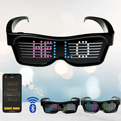 Les verres programmables de clignotant des animations LED de messages ont adapté aux besoins du client
