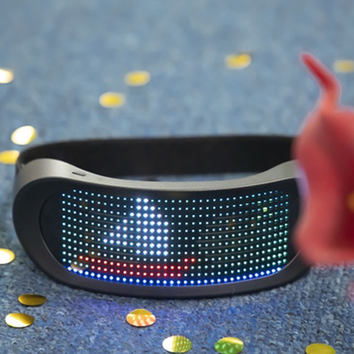 Bluetooth Editable LED allument modèles polychromes en verre RVB les 42