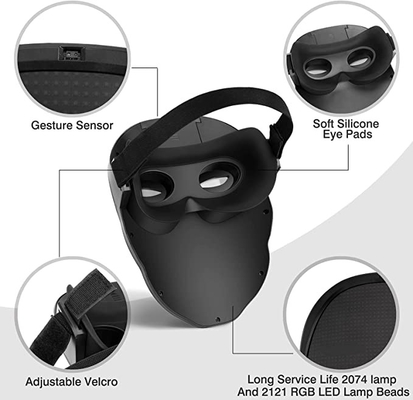 Bluetooth a mené la lumière Editable de masque protecteur pour Noël de Halloween