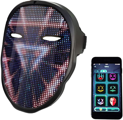 Bluetooth a mené la lumière Editable de masque protecteur pour Noël de Halloween