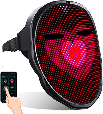 Le masque protecteur de DIY Smart LED a mené le plein masque protecteur léger avec la batterie rechargeable