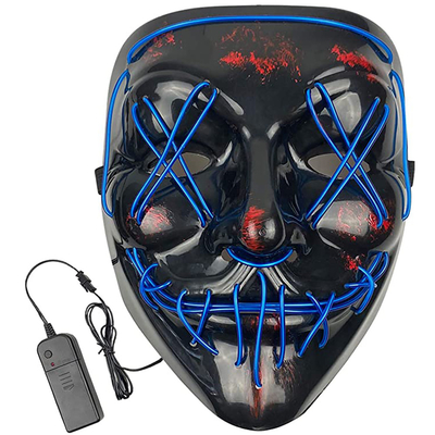 Masque protecteur de Halloween LED de purge