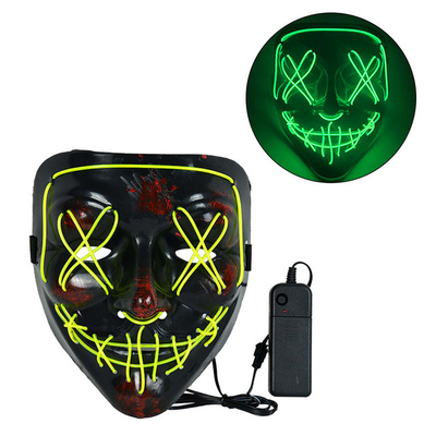 Masque protecteur de Halloween LED de purge