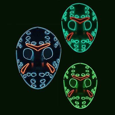 Jason Horror Halloween LED Cosplay le masque protecteur pour la mascarade