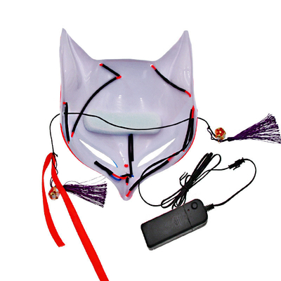 Halloween LED allument le masque de Fox pour l'Anime japonais d'enfants d'adultes