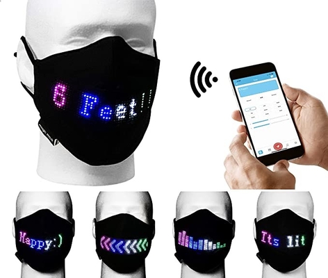 Masque protecteur programmable des adultes LED