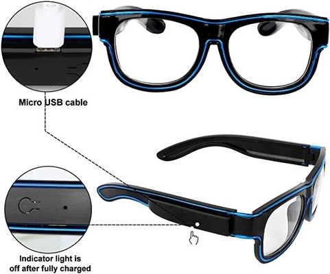 Les verres lumineux sans fil USB de LED chargent 10 couleurs de différence