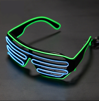Lumière vers le haut du fil de clignotant d'EL en verre de volet lumineux pour la partie du DJ