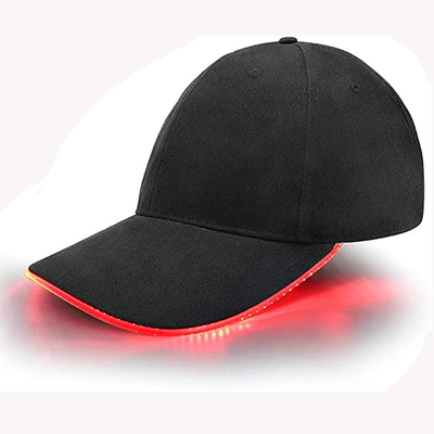 La LED allument des chapeaux de base-ball 3 modes de clignotant pour Noël d'éloge de partie