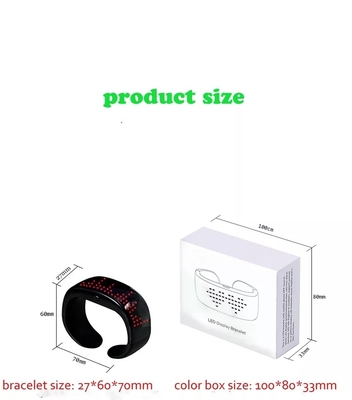 Bracelet à télécommande Bluetooth du message LED d'affichage Editable