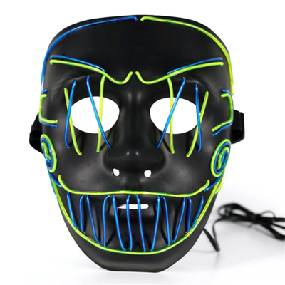 Le joker croisé Halloween de point a mené le masque protecteur pour la partie que Coplay s'allument dans l'obscurité