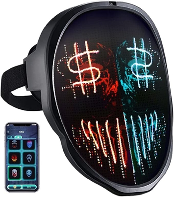 L'appli Halloween programmable a mené le visage de masque pour la mascarade de Cosplay