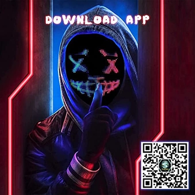 L'appli Halloween programmable a mené le visage de masque pour la mascarade de Cosplay