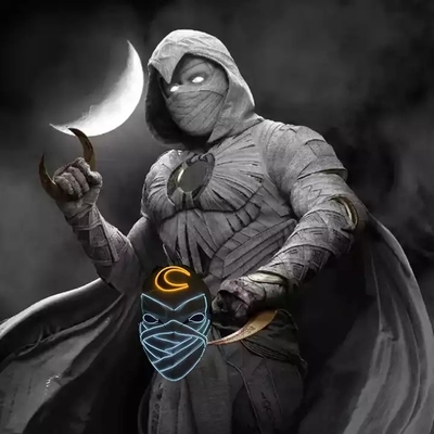 Le chevalier Halloween Light Up de lune a mené rougeoyer matériel de PVC de masque dans l'obscurité