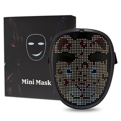 Masque changeant explosif de plein visage de Tiktok LED pour des enfants USB rechargeable