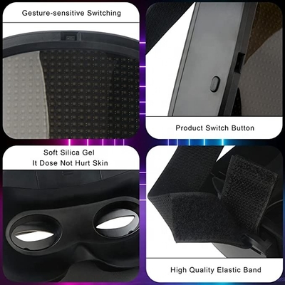 Édition du contrôle d'APPLI d'images de téléchargement des textes de modèle du masque protecteur d'affichage à LED DIY